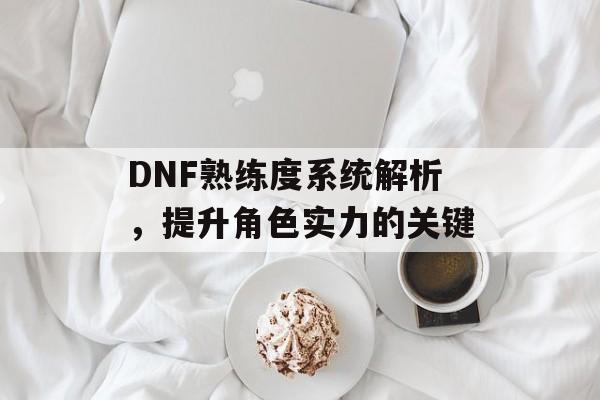 DNF熟练度系统解析，提升角色实力的关键