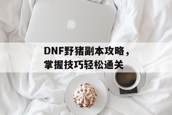 DNF野猪副本攻略，掌握技巧轻松通关