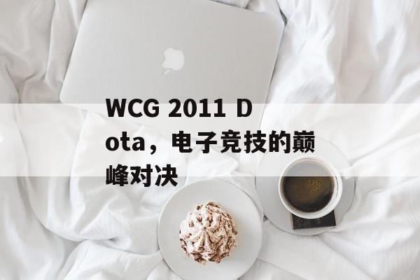 WCG 2011 Dota，电子竞技的巅峰对决