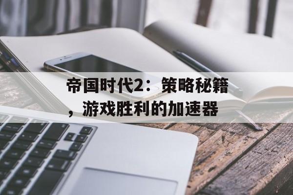 帝国时代2：策略秘籍，游戏胜利的加速器