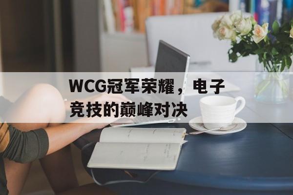 WCG冠军荣耀，电子竞技的巅峰对决